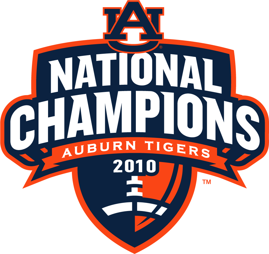 Auburn Tigers 2010 Champion Logo diy iron on heat transfer